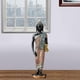 thumbnail image 3 of Estatua de Buda Meditando BLESIY Decoración Arte Negro C, 3 of 8
