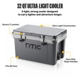 thumbnail image 2 of RTIC 32 Qt 48-Can Ultra-Light Ice Chest Cooler, Grey, 2 of 8