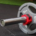 thumbnail image 4 of Jinsinto Collier de Barre Olympique Paire de Pinces de Verrouillage Abs Pro Lot de 2 Rouges Parfaites pour des Levages Forts, 4 of 5