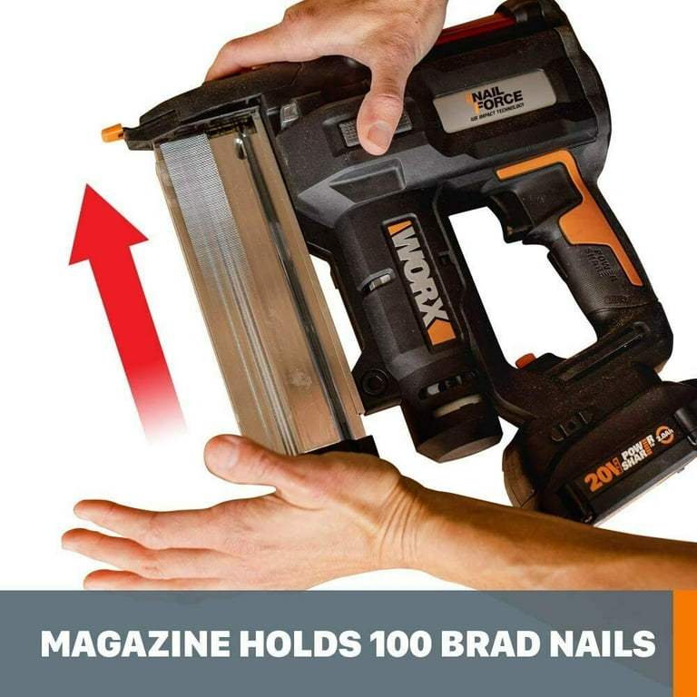 Worx 18 gauge brad nailer hotsell