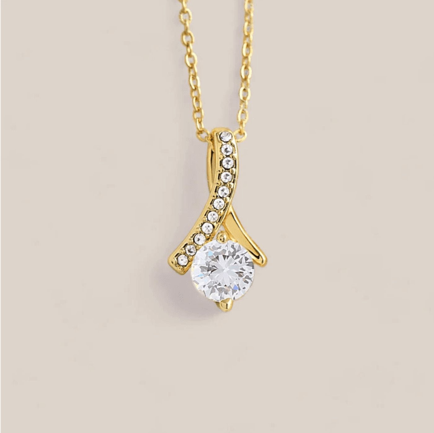 Bonus Daughter From Stepfamily, Father Stepdaughter Necklace, To My Bonus Daughter Necklaces With Led Jewelry Box & Message Card #22, White Alluring Necklace