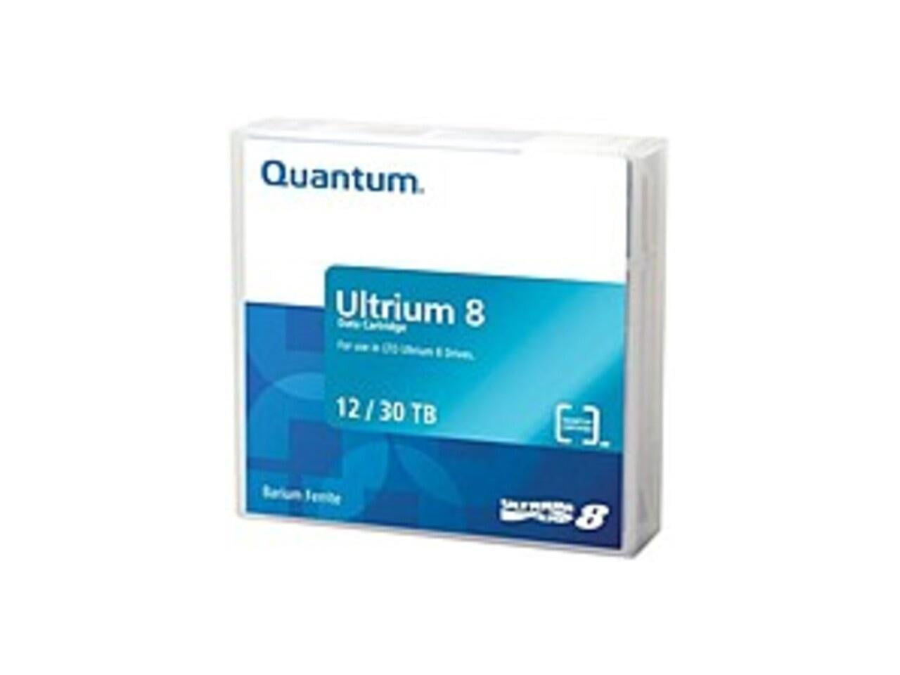 Cinta QUANTUM MR-L8MQN-01 ULTRIUM-8 DATA CARTRIDGE. 12TB NATIVE / 30TB COMPRESSED ...