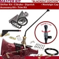 thumbnail image 1 of American Shifter  C4 Shifter Kit Black 16 in. E Brake Cable Clamp Clevis Trim Kit Dipstick for F70FF, 1 of 1