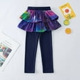 thumbnail image 5 of MEZZALL Girls Leggings Spring Fall Children Pants Little Girl Elastic Bottom Skirt Classic, 5-6 Years, 5 of 5