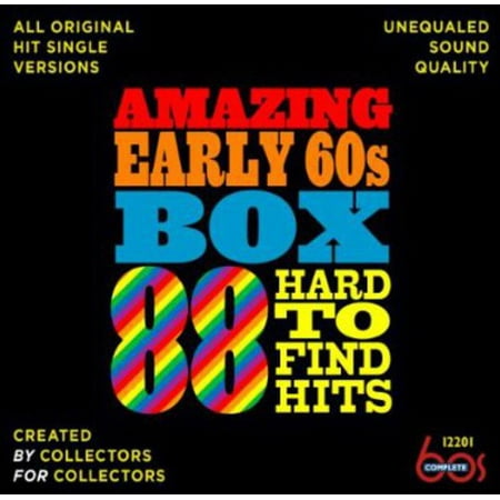 Amazing Early 60s Box: 88 Hard-To-Find Hits / Various (CD)