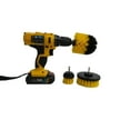 Toolbench Time! Drill Brush Attachment Set Brush Cleaning Kit Only