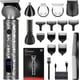 thumbnail image 1 of Kit recortador de barba Hatteker T-Blade 6 en 1 inalámbrico para hombre, 1 of 7