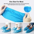 thumbnail image 5 of Shoe Covers Disposable -100 Pack（50 Pairs） Disposable Shoe & Boot Covers Waterproof Slip Resistant Shoe Booties, 5 of 5