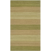 SAFAVIEH Marbella Jodene Striped Area Rug, Green, 2'3" x 4'