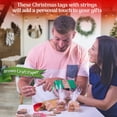 thumbnail image 2 of 100 Pieces Set Christmas Gift Tags with String Attached Perfect for Labeling Your Gifts - 10 Different Designs Holiday Gift Tags with String - Christmas Present Tags - Christmas Gift Tags with String, 2 of 3
