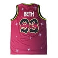 thumbnail image 2 of Goosebumps Carly Beth Caldwell Men's Headgear Classics Embroidered Basketball Jersey (Medium, Purple), 2 of 4