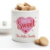 Personalized Love Is Sweet Treat Jar