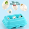 thumbnail image 6 of syligr Surprise Eggs Shape Sorter Toy for Toddlers Ages 18 Months+ Early Learning Montessori Toy 7x5x3 Inches ABS Plastic 12 Pcs with Storage Box Animal Figure Matching Game, 6 of 6