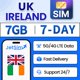 thumbnail image 1 of Tarjeta SIM JETSIM 7 GB de datos, plan de viaje por 7 días en Reino Unido, 1 of 7
