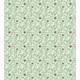 thumbnail image 3 of Woodsy Duvet Cover Set, Autumn Twigs Acorns and Pine Cones Drawn by Hand, Decorative 3 Piece Bedding Set with 2 Pillow Shams, Calking Size, Almond Green Multicolor, by Ambesonne, 3 of 3