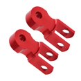 thumbnail image 2 of 2pcs Rear Shock Absorber Height Extension Riser Aluminum Alloy M10 Mounting Hole for MotorcycleRed, 2 of 6