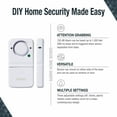 SABRE Wireless Home Security Door Window Alarm