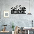 thumbnail image 2 of Craftnamesign Custom Couple Swan Metal Wall Art Led Light, Swan Sign, Swan Wall Decor, 2 of 5