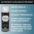 thumbnail image 2 of Thermoweb Therm O Web Glitter Dust-silver, 2 of 5