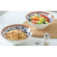 thumbnail image 3 of XINLTC 30oz Ceramic Ramen Bowls, Set of 2, Large Japanese Noodle Soup Bowls, Salad Serving Prep Dish, 3 of 8