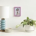 thumbnail image 3 of DesignOvation Beaded 4x6 Magneta Decorative Tabletop Picture Frame, 3 of 10