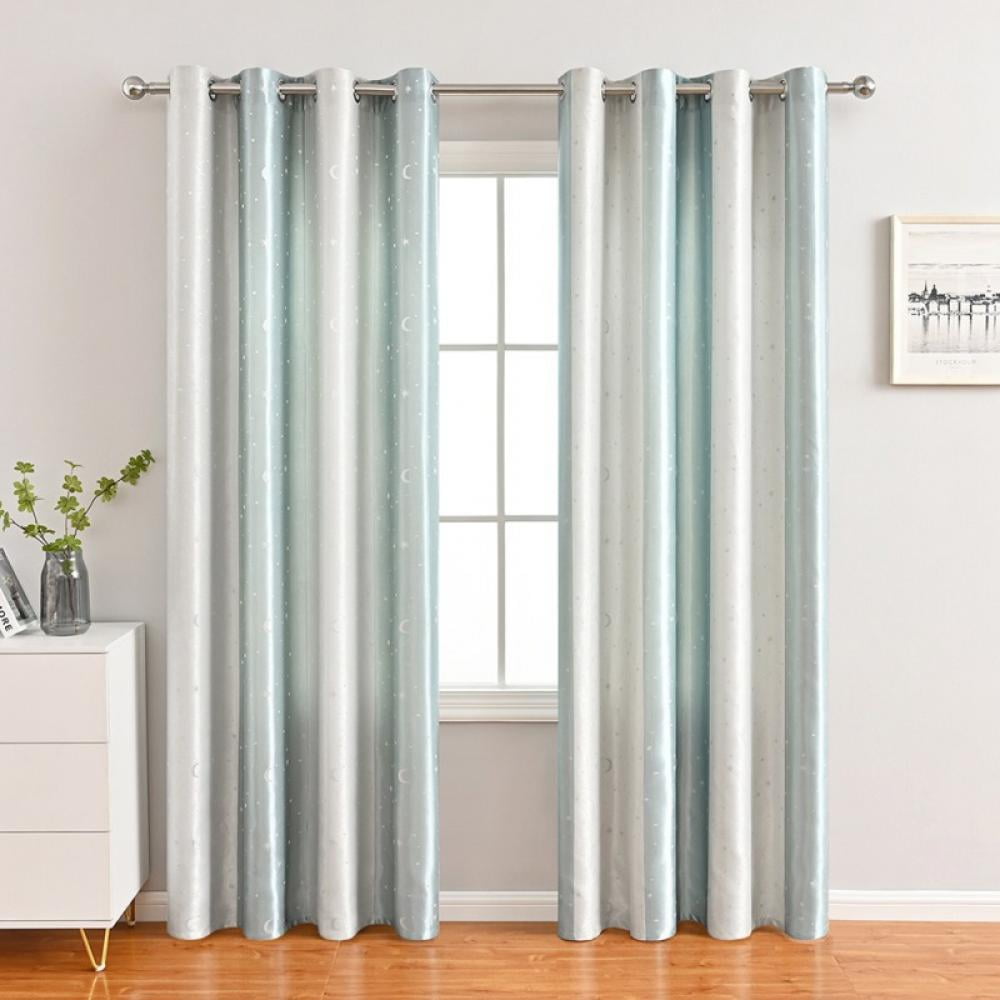 2pcs Blackout Curtains Widows Curtains 55*102inch Indoor Drapes Room Decor USA 