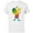 White, variant on The Simpsons Bart Simpsons Present Time Holiday - Short Sleeve Cotton T-Shirt for Adults - Customized-White