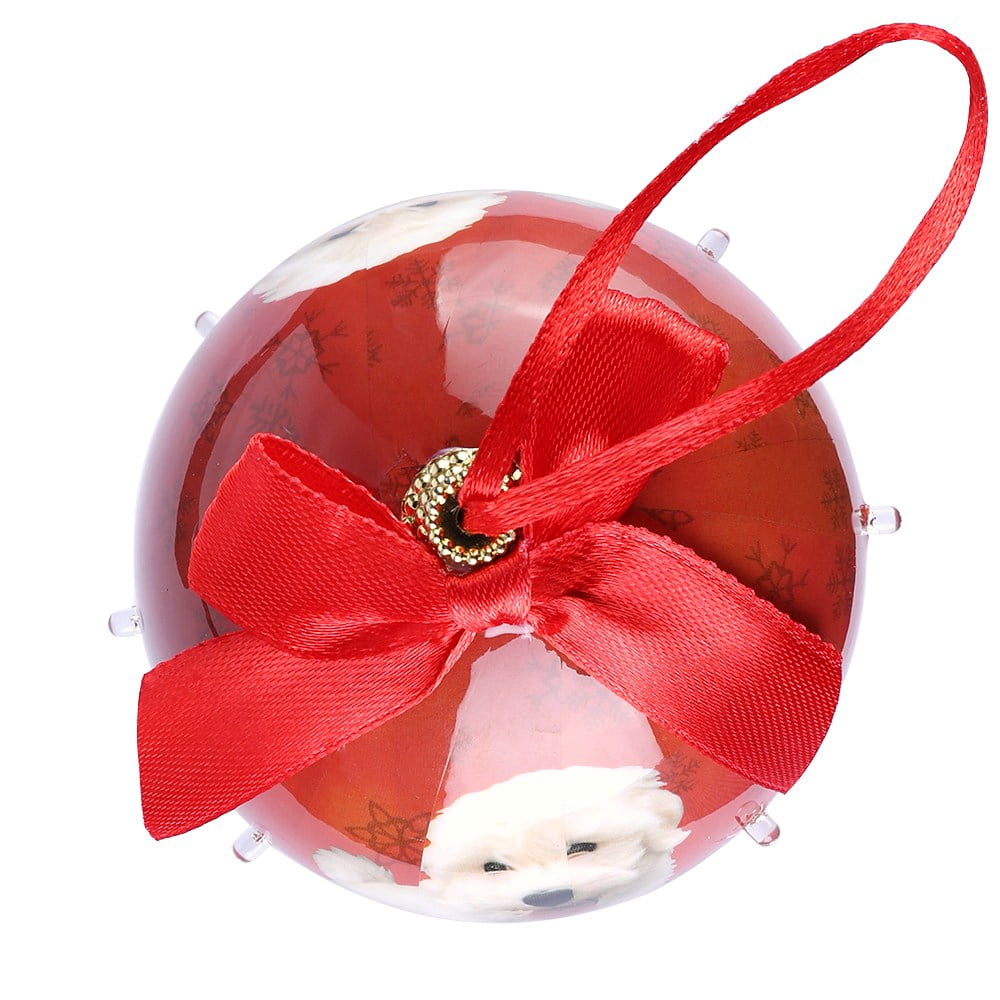 Dog Collection Twinkling Lights Christmas Ball Indoor Decorative Ornament