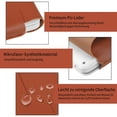 thumbnail image 2 of 2IN1 Storage Bag Mouse Pad for Macbook 14-16 Inch Laptop PU Leather Waterproof Slim Sleeve Case for Notebook IPAD A16 Case Cover, 2 of 6