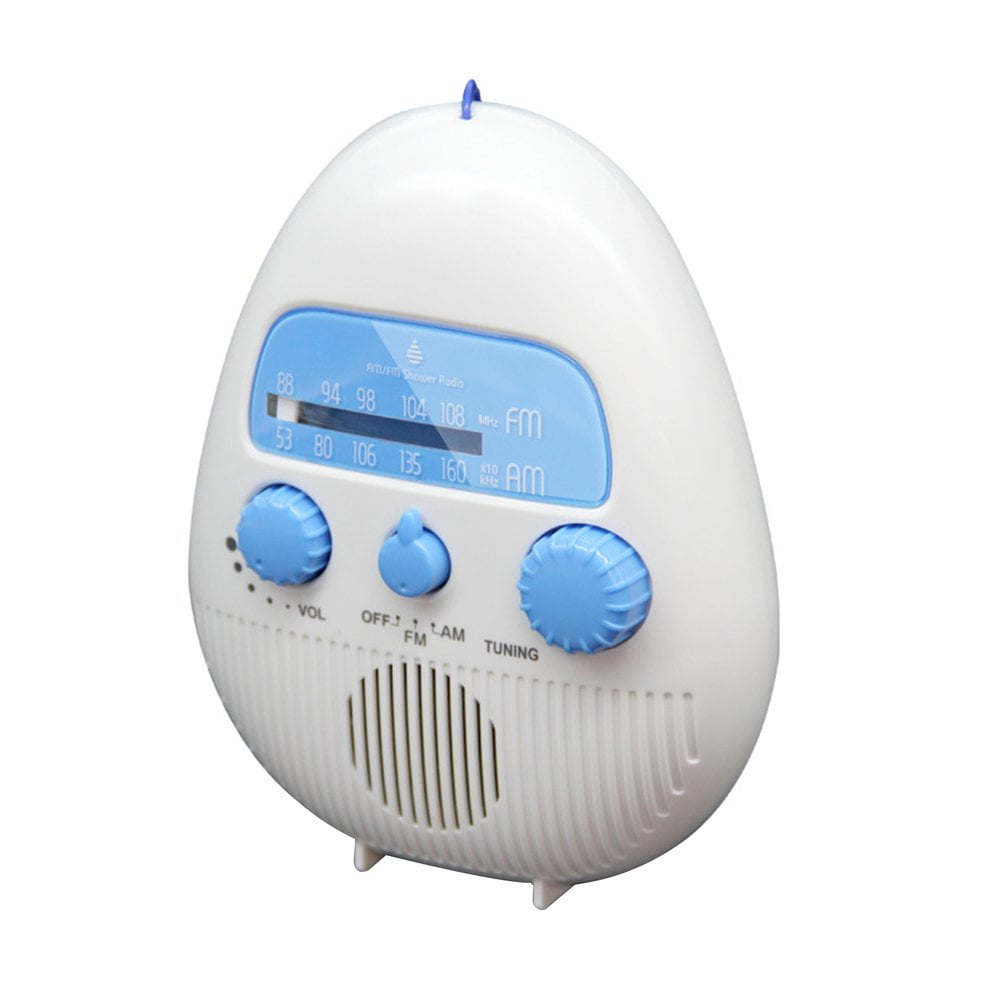 Shower Speaker, Portable Wireless FM Radio Speakers With Suction Cup