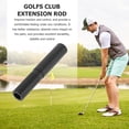 thumbnail image 4 of Miangastore Golfs Club Butt Extender Extension Rod Portable Golfs Shaft Extension Bar (Black), 4 of 8