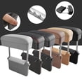 thumbnail image 4 of Riwesomey Universal Car Center Console Arm Rest Box Interior ajustable para teléfono inteligente Automoción decorativa y accesorios Gris Riwesomey VI015609-06, 4 of 6
