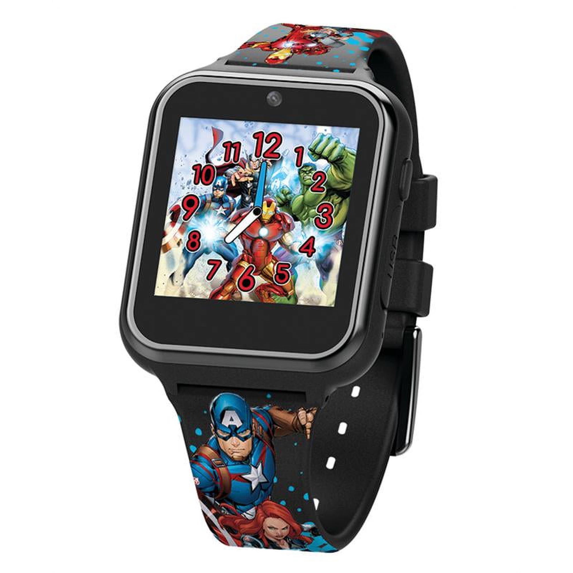 Marvel The Avengers iTime Unisex Child Interactive Smart Watch 40mm (AVG4597)