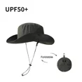 thumbnail image 1 of Sombrero de Pescador Impermeable para Mujer, Protección Solar Anti-UV para Verano, Gorra de Montañismo y Senderismo, Sombrero de Cubo Panamá para Hombre, Sombrero de Exterior, 1 of 3