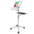 thumbnail image 4 of Premium Rolling Laptop Desk Height Adjustable Mobile Workstation Mobile Desk, 4 of 12