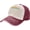 B326, variant on LGBT Heart Print Vintage Distressed Baseabll Cap Cotton Dad Hat Adjustable Ripped Ball Caps for Women Men,Dark Red
