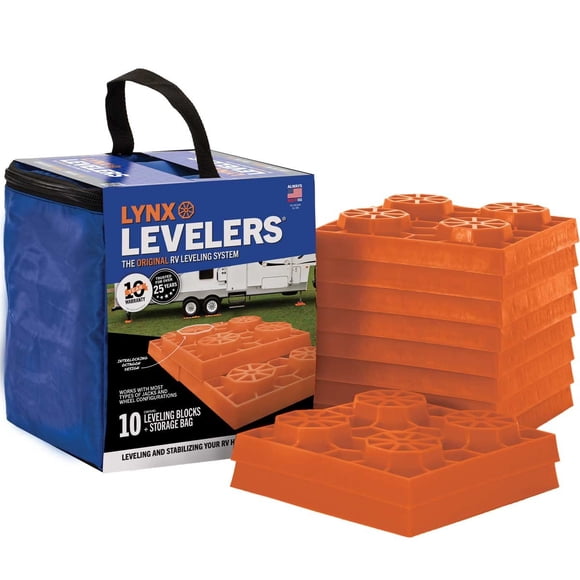 Levelers Tri-Lynx Lynx 00015 para vehículos recreativos, paquete de 10