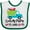 White and Green, variant on Inktastic I Love My PopPop Boys Baby Bib