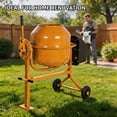 thumbnail image 4 of SUGIFT Portable 4.2 Cu ft Electric Concrete Cement Mixer, 4 of 9