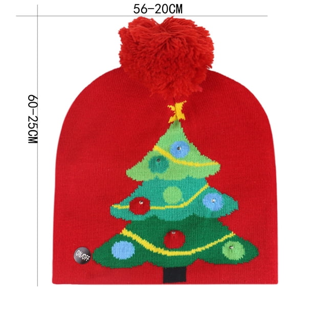 Mujeres Hombres Cálido Navidad Baggy Crochet Invierno Lana Ski Beanie Hole Caps Hat Fridja nalpqowj1412