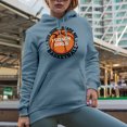 thumbnail image 2 of Funny You Can't Scare Me, I Coach Girls Basketball Quote, Light Blue Hooded Sweatshirt or Hoodie, XL, 2 of 5
