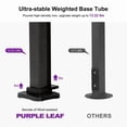 thumbnail image 6 of PURPLE LEAF 10 FT Cantilever Umbrella with Base Square Large Aluminum Outdoor Offset Patio Umbrella with 360° Rotation for Pool Garden Deck Backyard Beige, 6 of 14