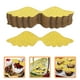 thumbnail image 3 of KAKOWELY 100 piezas de alitas de chocolate para pastel, adornos para cupcakes de chocolate, decoración de chocolate para fiesta de magos, 3 of 4