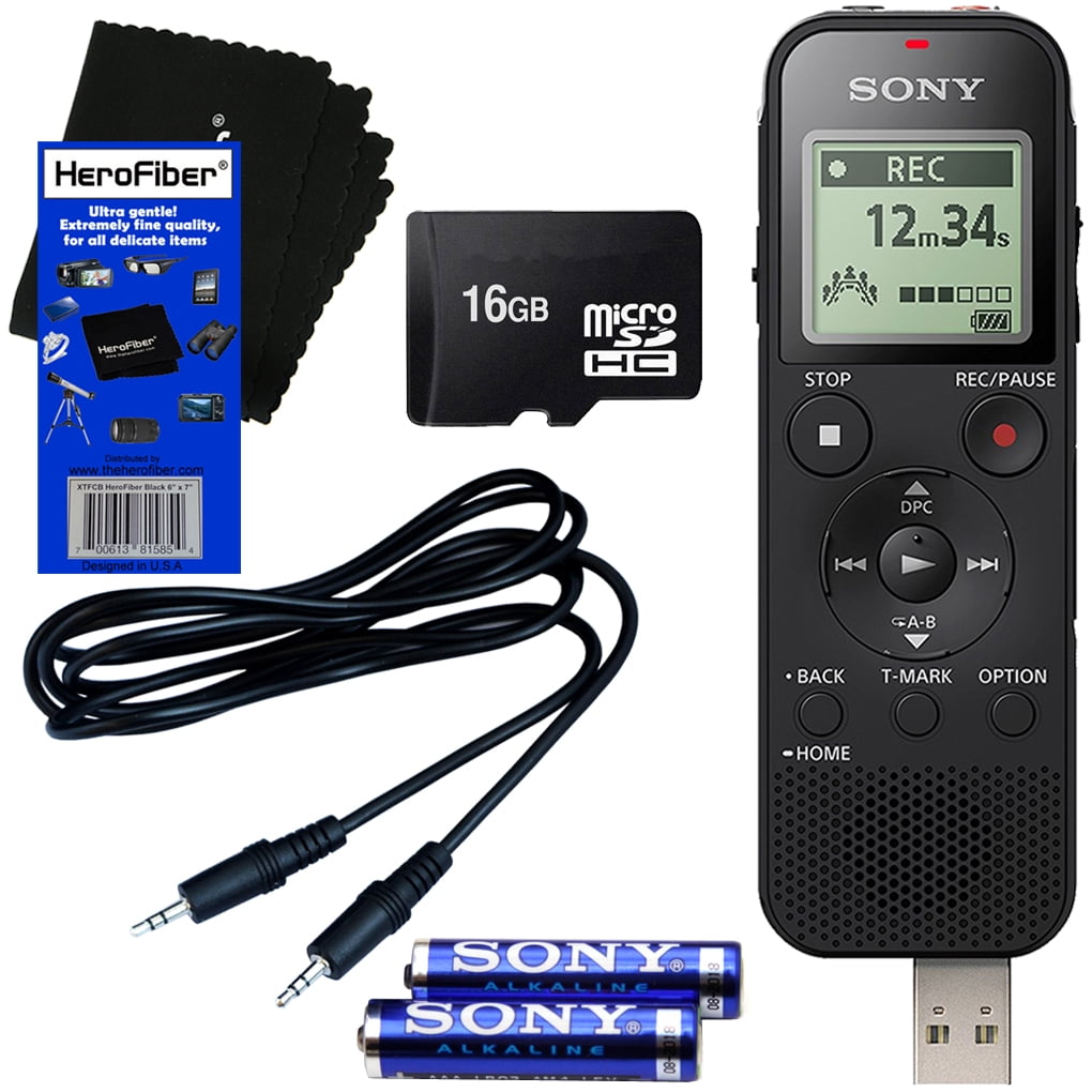 Sony ICDPX470 Stereo Digital Voice Recorder with with Builtin 4GB
