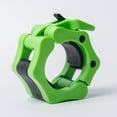thumbnail image 4 of Graflsoa High-Strength Nylon Barbell Collars - Quick Release 2-Inch Clamps for Weightlifting & Training - Light Green (50mm, 2-Pack), 4 of 7