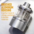 thumbnail image 4 of Lámpara farol MHL416 de aluminio vintage LED recargable por USB-C, 4 of 9