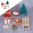 thumbnail image 4 of Accesorios para casa de muñecas 1/12 Adorno navideño en miniatura creativo para hacer tú mismo 12pcs caja de navidad, 4 of 9