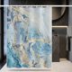 thumbnail image 2 of Cortina de ducha resistente al moho, bastante moderna, resistente al agua, cuarto de baño, 2 of 5