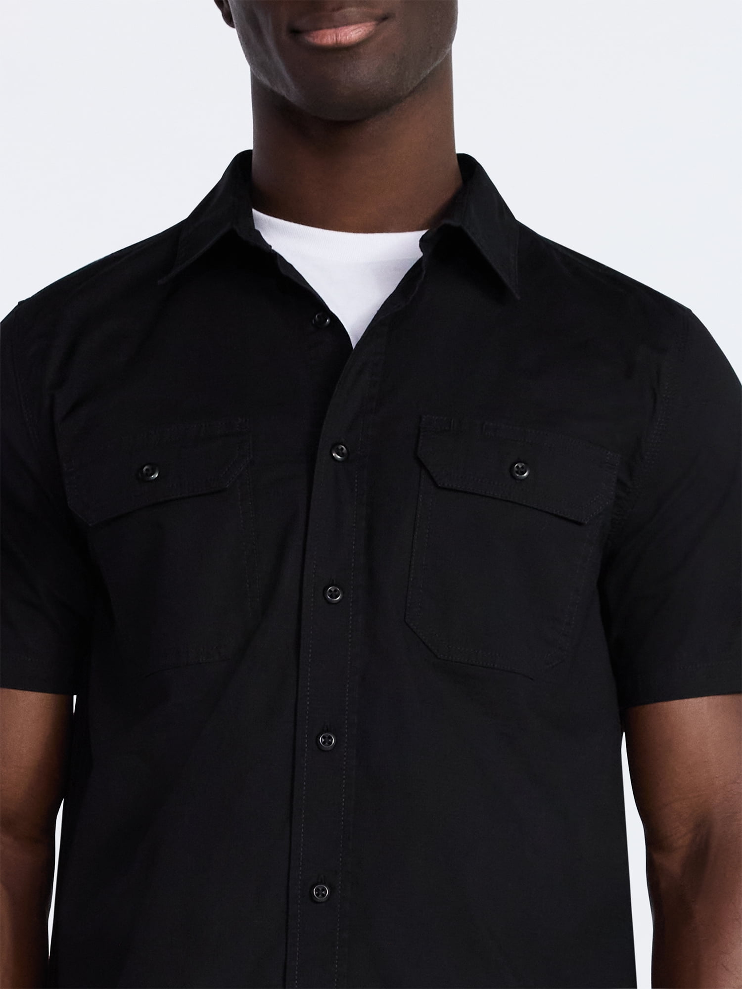 Brahma Men's Ripstop Shirt with Short Sleeves, Sizes S-3XL