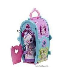 Zhu Zhu Go Go Pets Ponies Pink Stable Gable Pony House Playset 